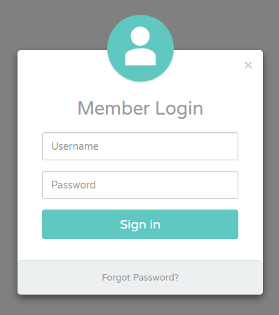 Bootstrap Elegant Modal Login Form with Avatar Icon